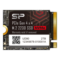 Dysk SSD SILICON POWER UD90 500GB SSD M.2 2230 PCIe NVMe Gen4x4 NVMe 1.4 5000-3200 MB-s