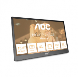 Monitor AOC 16T3EA 15.6 IPS FHD 4ms 16.9 USB czarny