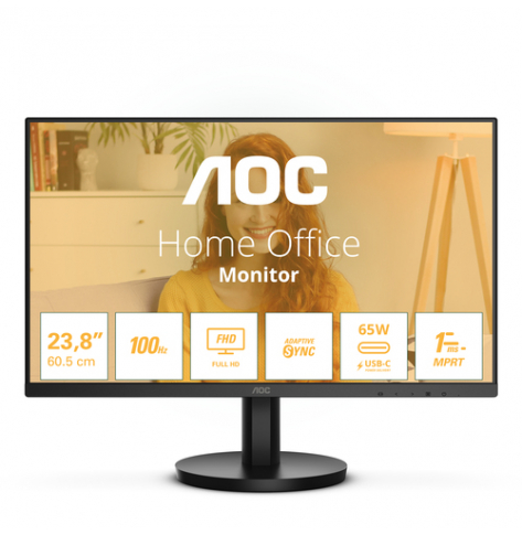 Monitor AOC 24B3CA2 23.8 FHD HDMI czarny