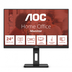 Monitor AOC 24E3QAF 23.8 WLED FHD IPS czarny HDMI