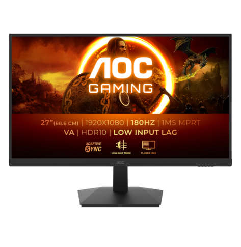 Monitor AOC 27G15N2 27 FHD 1ms HDMI DP czarny