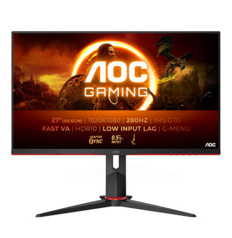 Monitor AOC 27G2ZN3/BK 27 VA WLED FHD 280Hz