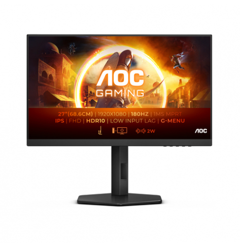 Monitor AOC 27G4X 27 Curved Gaming FHD HDMI czarny