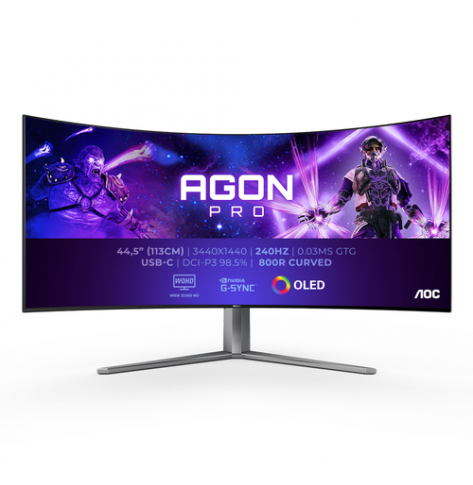 Monitor AOC AG456UCZD AGON PRO 44.5 UWQHD OLED 240Hz HDMI DP