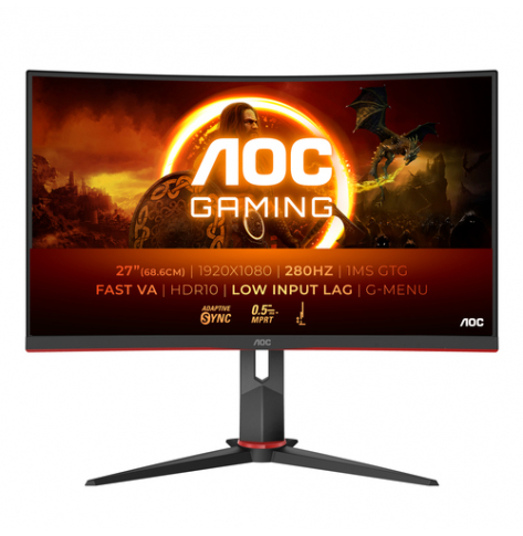 Monitor AOC C27G2Z3/BK 27 VA WLED FHD 280Hz