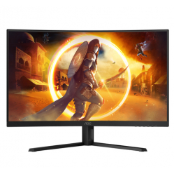 Monitor AOC CQ32G4VE 31.5 Curved WQHD 0.5 ms HDMI DP czarny