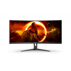 Monitor AOC CU34G2XE/BK 34 UWQHD VA 144Hz HDR10 Freesync Premium Ultrawide DP HDMI