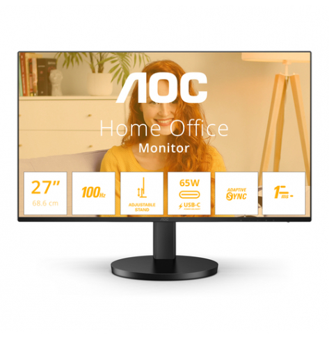 Monitor AOC Q27B3CF2 27 IPS QHD 1ms HDMI USB-C HAS