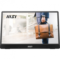 Monitor MSI PRO MP161 E2 15.6 IPS FHD 4ms HDMI USB-C 2 glosniki szary 2Y