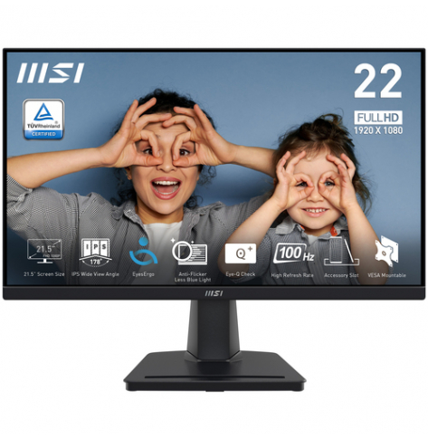 Monitor MSI PRO MP225 21.5 FHD IPS  1ms D-Sub HDMI