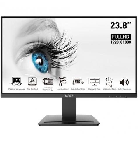 Monitor MSI PRO MP243X 23.8 IPS FHD FHD HDMI DP