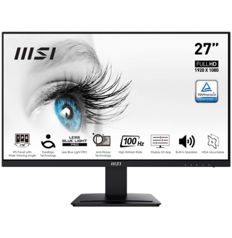 Monitor MSI PRO MP273A 27 VA FHD FHD DP HDMI D-Sub