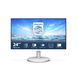 Monitor PHILIPS 241V8AW/00 23.8 IPS FHD 16:9 HDMI D-SUB bialy