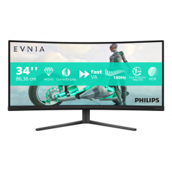 Monitor PHILIPS 34M2C3500L 34 OLED UWQHD HDMI czarny