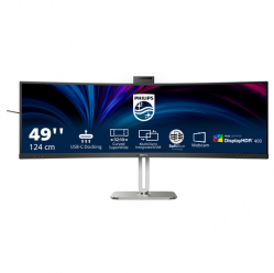 Monitor PHILIPS 49B2U6900CH/00 48.8 5K VA Curved 1800R H/A 130mm SUPERWIDE USB-C DP HDMI USB glosniki