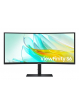 Monitor SAMSUNG LS34C652UAUXEN 34 21:9 Curved UWQHD VA-LED 5ms HDR10 DP HDMI USB-C  LAN czarny HAS glosniki