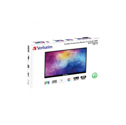 Monitor VERBATIM PMT-14 Portable Touch 14 FHD HD Metal Housing