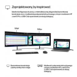 Monitor HP E24u G5 USB-C 23.8 FHD HDMI DP