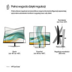 Monitor HP E24u G5 USB-C 23.8 FHD HDMI DP