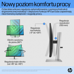 Monitor HP E27 G5 27 FHD FHD 16:9 HDMI DP