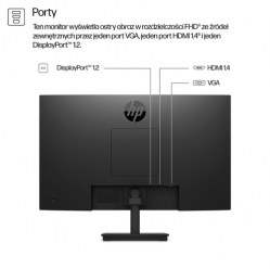 Monitor HP S3 Pro 324pf 23.8 FHD  HDMI DP VGA