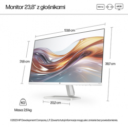 Monitor HP S5 524sa 23.8 IPS FHD  5ms D-Sub HDMI glosniki