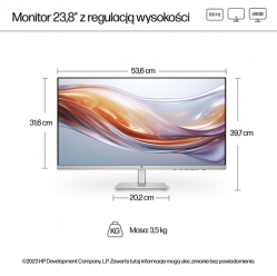 Monitor HP S5 524sh 23.8 IPS FHD  5ms D-Sub HDMI