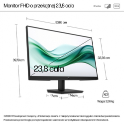 Monitor HP Series 3 Pro 324pv 23.8 FHD VA 16:9 HDMI VGA 5ms