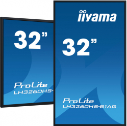 Monitor IIYAMA LH3260HS-B1AG 32 FHD FHD VA panel Haze 25perc 500cd/m Landscape and Portrait Wallmount Included