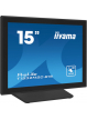 Monitor IIYAMA T1532MSC-B1S 15 PCAP Bezel Free Front 10P Touch HD glosniki VGA DP HDMI USB