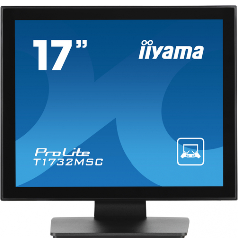 Monitor IIYAMA T1732MSC-B1S 17 PCAP Bezel Free Front 10P Touch HD