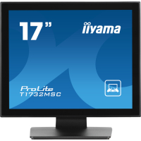Monitor IIYAMA T1732MSC-B1SAG 17 TN LED PCAP AG 10P Touch HD 215cd m2 HDMI DP VGA Touch USB glosniki supported OS