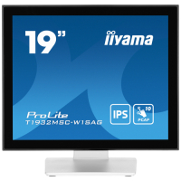 Monitor IIYAMA T1932MSC-W1SAG 19 bialy PCAP Touch IPS Panel HD glosniki VGA DP
