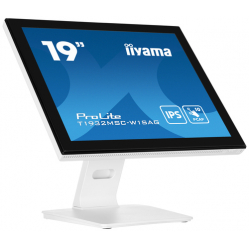 Monitor IIYAMA T1932MSC-W1SAG 19 bialy PCAP Touch IPS Panel HD glosniki VGA DP