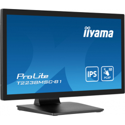 Monitor IIYAMA T2238MSC-B1 21.5 Bonded PCAP Bezel Free 10P Touch FHD IPS panel DP