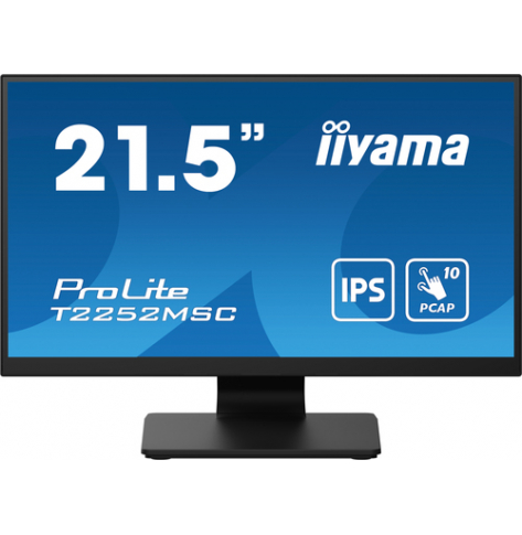 Monitor IIYAMA T2252MSC-B2 21.5 Bonded PCAP 10P Touch FHD IPS-slim