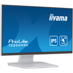 Monitor IIYAMA T2252MSC-W2 21.5 bialy Bonded PCAP 10P Touch FHD