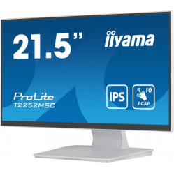 Monitor IIYAMA T2252MSC-W2 21.5 bialy Bonded PCAP 10P Touch FHD