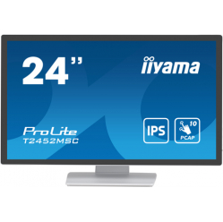 Monitor IIYAMA T2452MSC-W1 24 bialy Bonded PCAP 10P Touch FHD