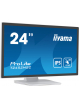 Monitor IIYAMA T2452MSC-W1 24 bialy Bonded PCAP 10P Touch FHD