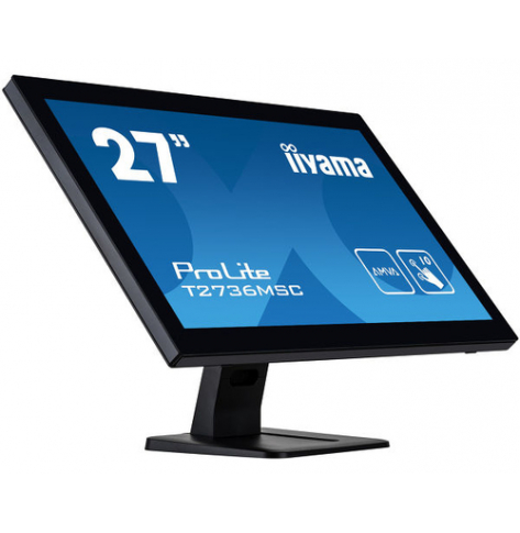 Monitor IIYAMA T2752MSC-B1 27 Bonded PCAP 10P Touch FHD IPS  HDMI DP