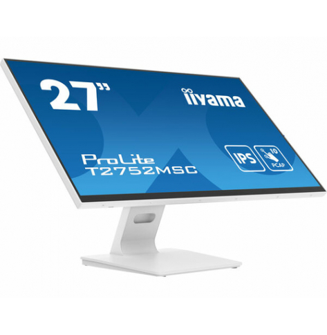 Monitor IIYAMA T2752MSC-W1 27 bialy Bonded PCAP 10P Touch FHD IPS  HDMI DP