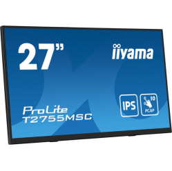 Monitor IIYAMA T2755MSC-B1 27 IPS Bonded PCAP 10P Touch FHD HDMI DP USB