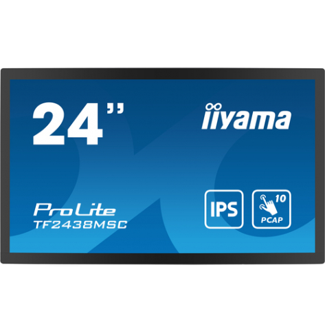 Monitor IIYAMA TF2438MSC-B1 23.8 Bonded PCAP Bezel Free 10P Touch FHD