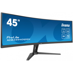 Monitor IIYAMA XCB4594DQSN-B1 44.5 ETE VA DQHD 165Hz 0.8ms USB-C DP HDMI KVM USB glosniki