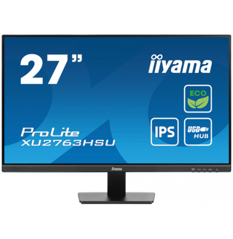 Monitor IIYAMA XU2763HSU-B1 27 ETE IPS FHD  3ms GTG HDMI DP USB glosniki