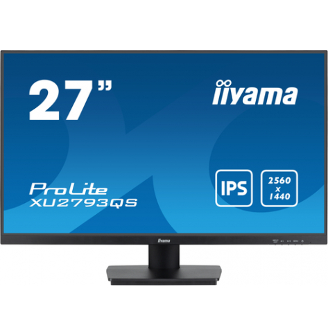 Monitor IIYAMA XU2793QS-B6 27 IPS QHD FreeSync 1ms HDMI DP glosniki