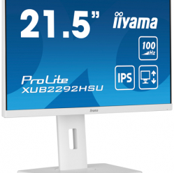 Monitor IIYAMA XUB2292HSU-W6 21.5 ETE IPS FHD  0.4ms glosniki HDMI DP USB bialy