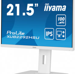 Monitor IIYAMA XUB2292HSU-W6 21.5 ETE IPS FHD  0.4ms glosniki HDMI DP USB bialy