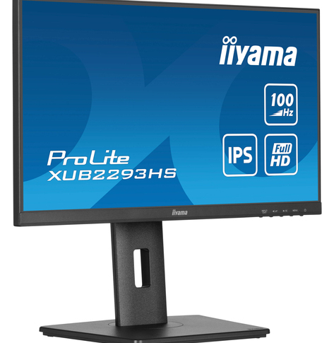 Monitor IIYAMA XUB2293HS-B6 21.5 IPS FHD LED  1ms HDMI DP glosniki